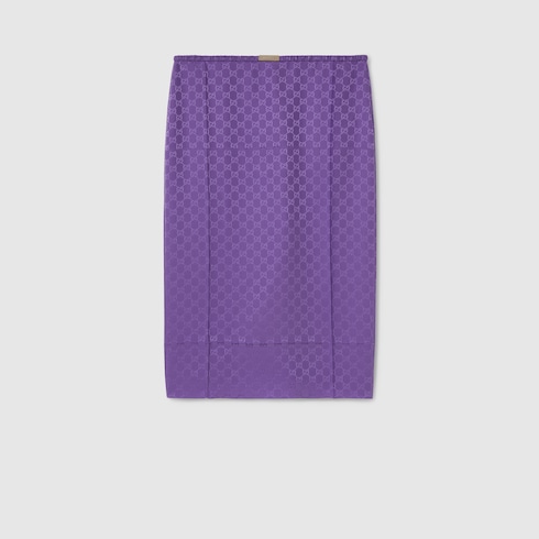 GUCCI スカート 紫 パープル（紫）系 GUCCI(グッチ) スカート(レディース) - 海外