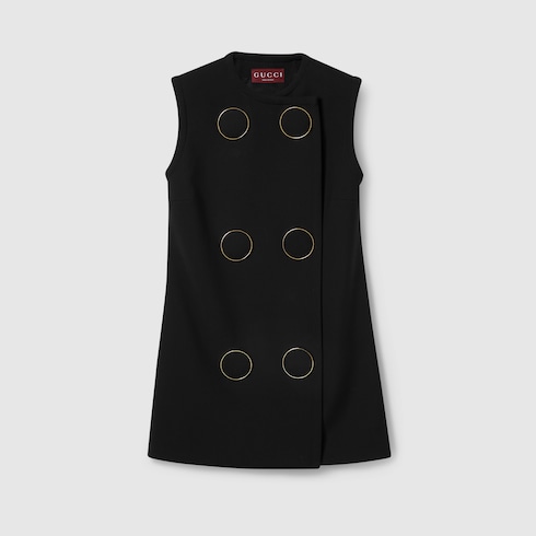 Vest with maxi buttons