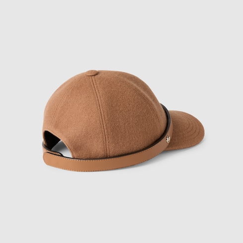 Wool baseball hat