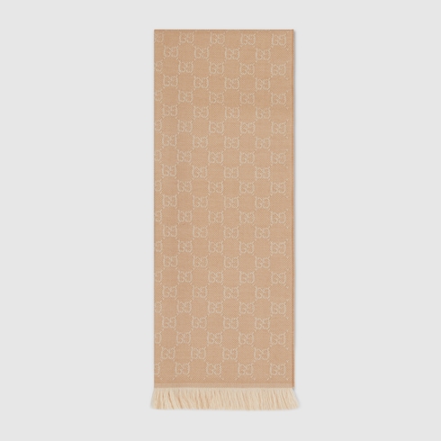 GG wool scarf
