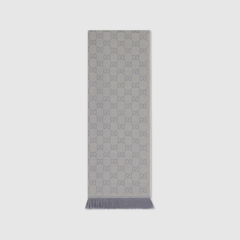 GG wool scarf