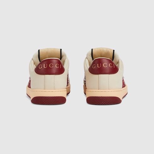 Tenis Screener con GG con cristales para mujer