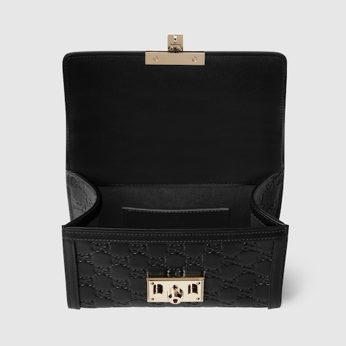 Kleine Padlock Henkeltasche