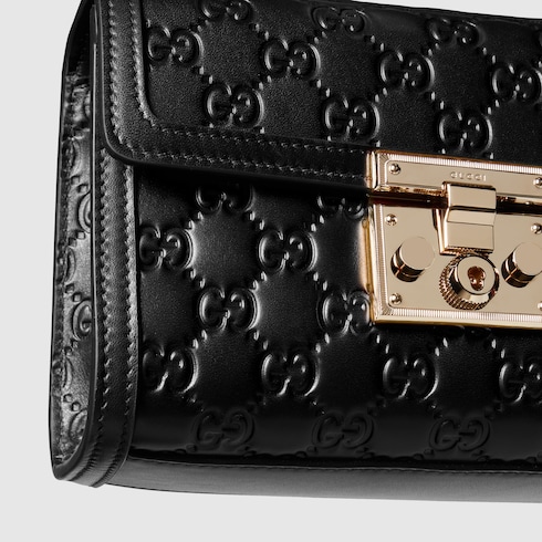 Kleine Padlock Henkeltasche
