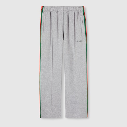 Cotton piquet double sportswear pant