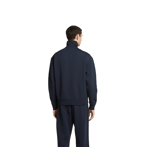 Veste zippée en jersey technique GG