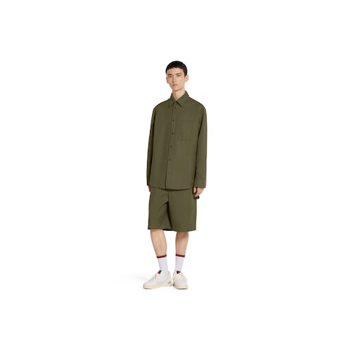 Chemise en toile GG