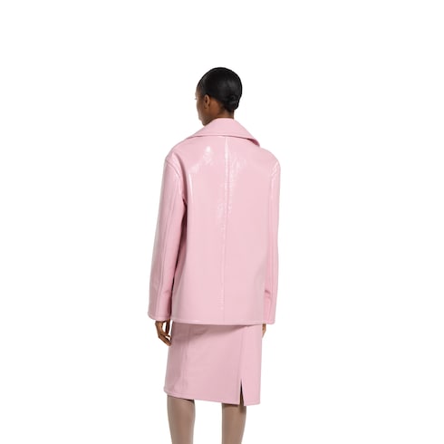 Jacke aus Naplakleder