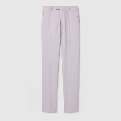 Pantalone in gabardina di lana dry