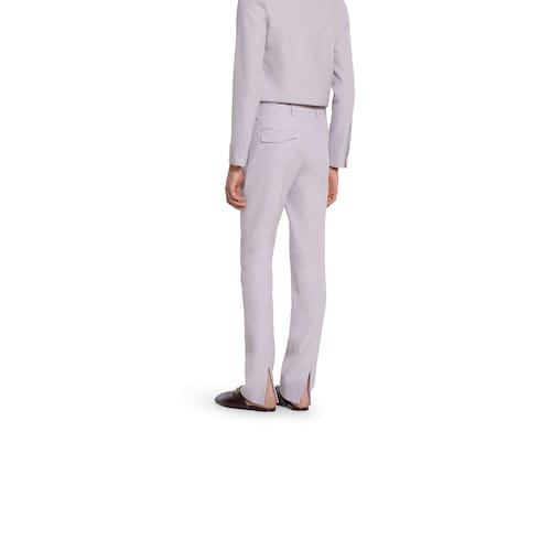 Pantalone in gabardina di lana dry