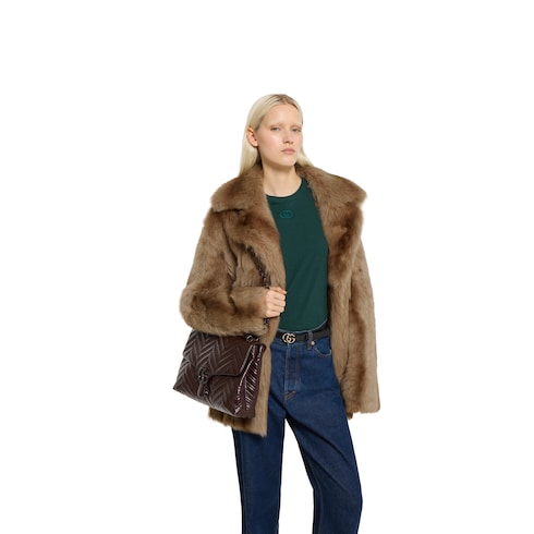 GG Marmont large shoulder bag Detail 4