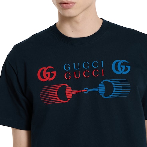 T-Shirt aus Baumwolljersey mit Print