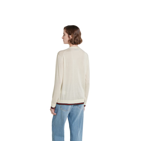 Extra fine cashmere silk cardigan