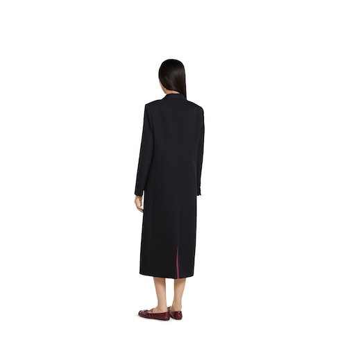 Double wool coat