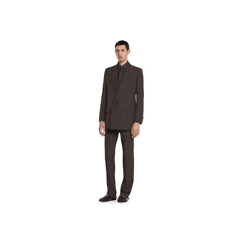 Polyester twill shirt with Horsebit