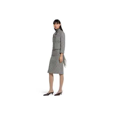Top de georgette de seda fino 