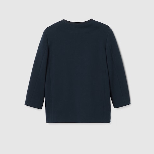 【新品】GUCCI ロングコート 100cm Aライン　キッズ　女の子 新品】GUCCI ロングコート 100cm Aライン キッズ 女の子