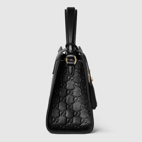 Mittelgroße Padlock Henkeltasche