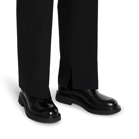 Mocasín con detalle GG para hombre