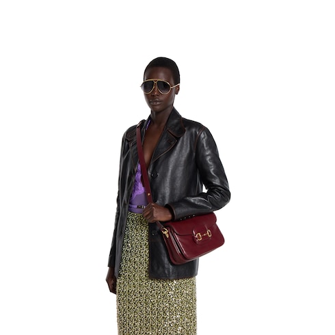 Gucci Horsebit 1955 Aura small shoulder bag