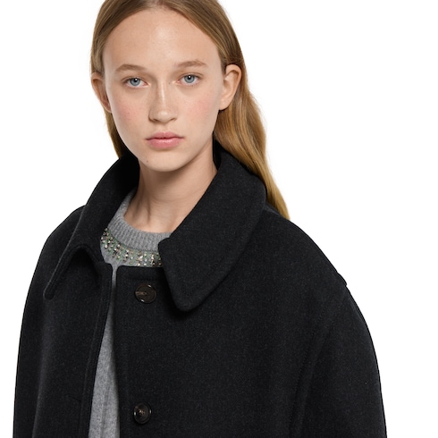 Wool batavia coat