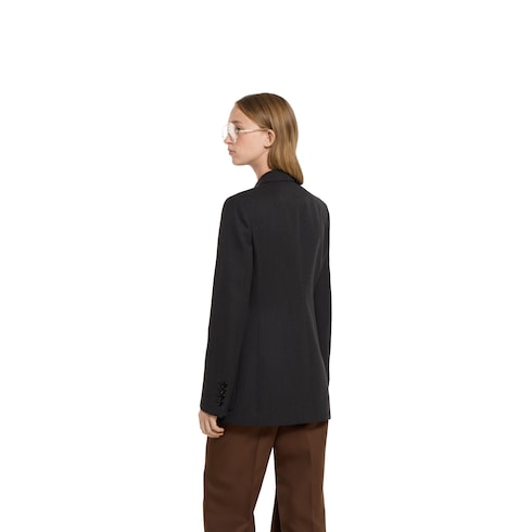 Wool mohair jacket