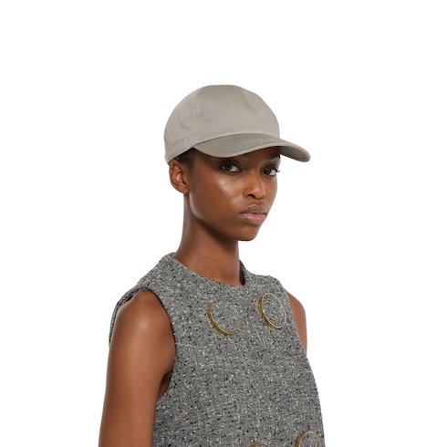 Casquette en coton avec broderie