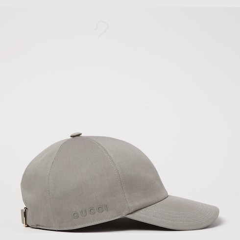 Casquette en coton avec broderie