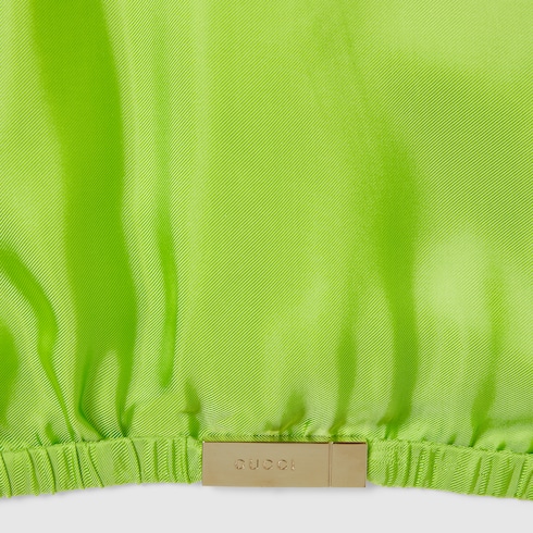 Self-tie neck bow viscose twill top Detail 6