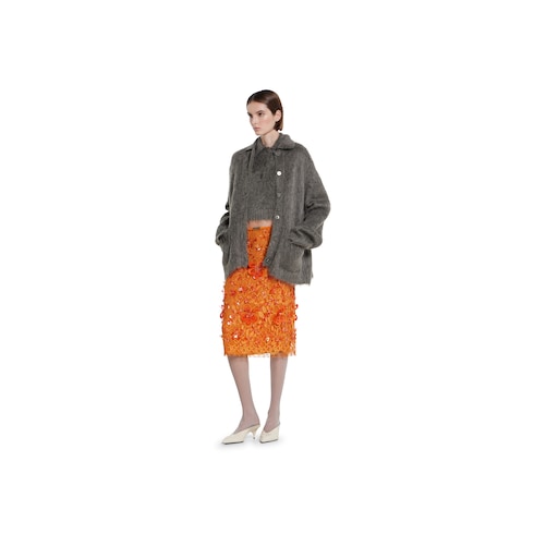 Top de angora extrafina cepillada