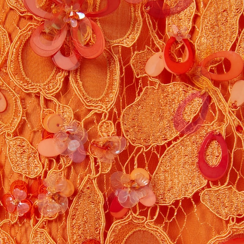 Jupe en dentelle Flora avec perles
