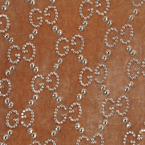 GG crystal embroidered leggings Detail 6