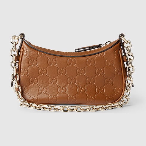 GG Emblem mini shoulder bag