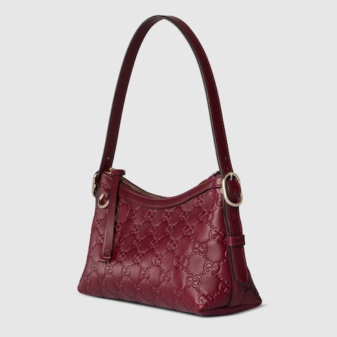 Sac à épaule GG Emblem petit format