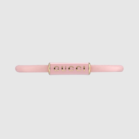 Bracelet with enamel Gucci