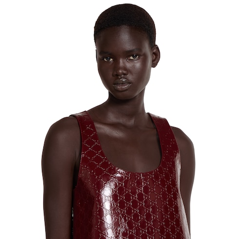 Embossed GG naplak dress