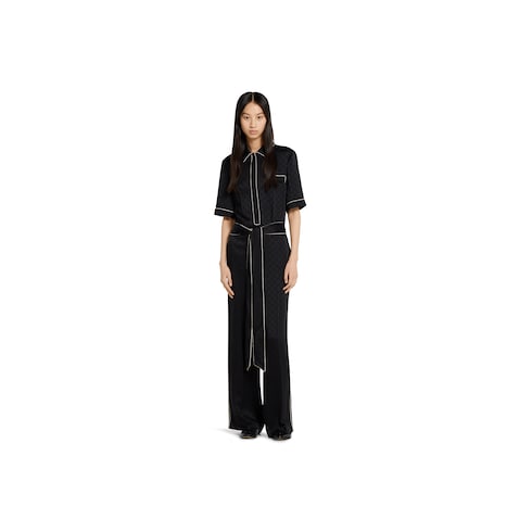 Jumpsuit aus GG Satin