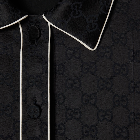 Jumpsuit aus GG Satin