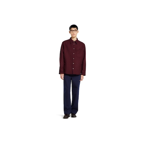 Wendbares Hemd aus Denim und Flanell