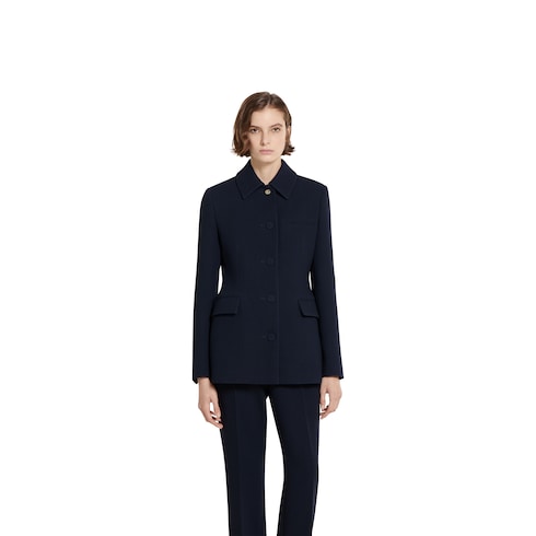 Light crêpe wool jacket