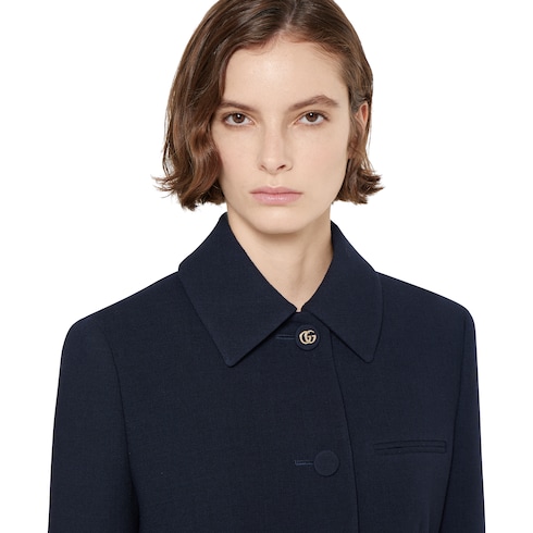 Light crêpe wool jacket