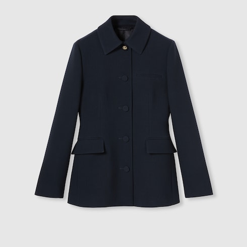 Light crêpe wool jacket