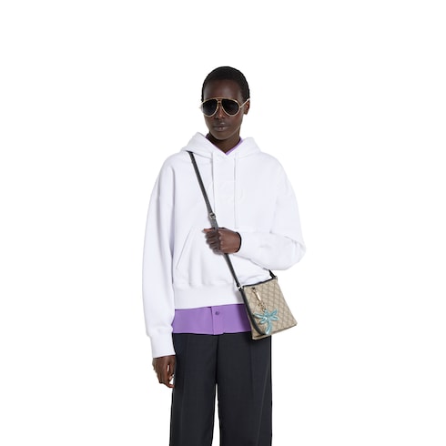 GG Emblem nano bucket bag