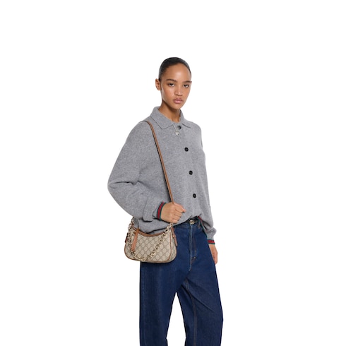GG Emblem small shoulder bag