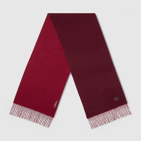 Schal aus Kaschmir mit Patch