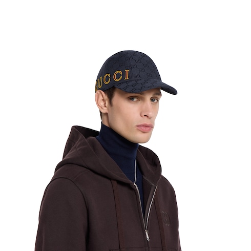 GG cotton canvas baseball hat