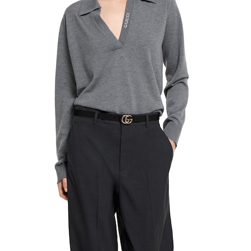 Reversible GG Marmont thin belt