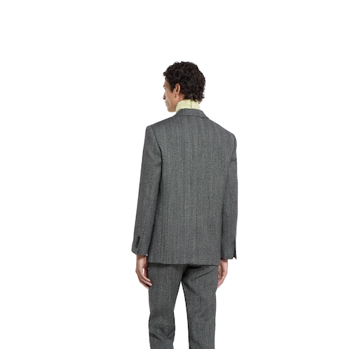 Wool mouliné jacket