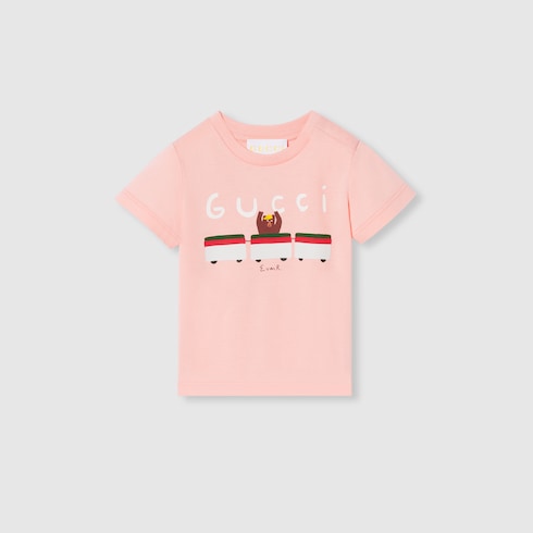 Baby cotton T-shirt with print