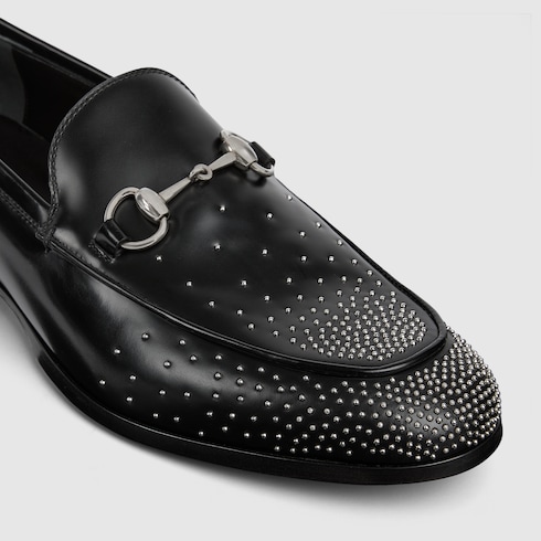 Mocassins cloutés avec détail Mors pour homme